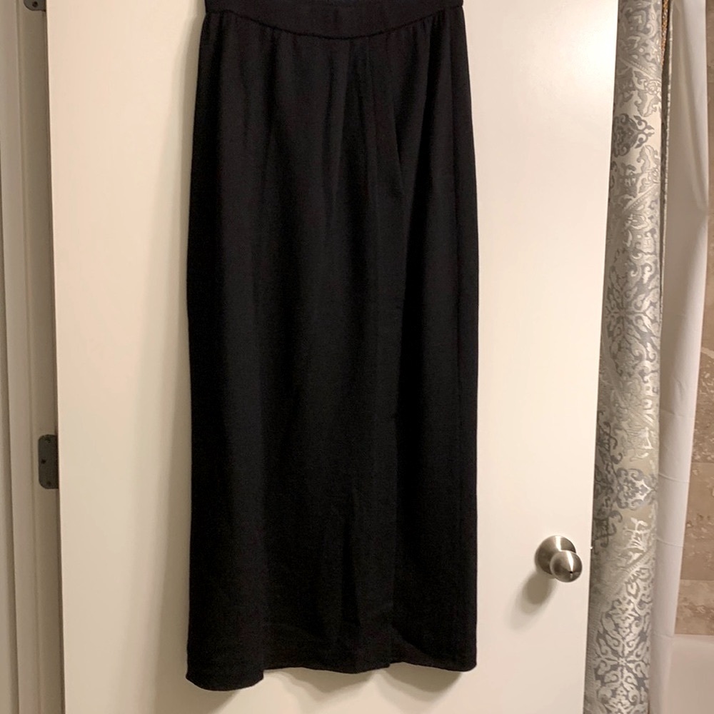 St John long Black evening skirt. Size 14.